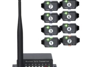 Monitores Tally inalámbricos 8 unidades